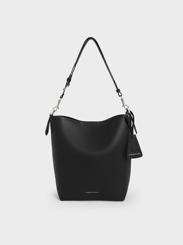 Beryl Bucket Bag, Noir, hi-res