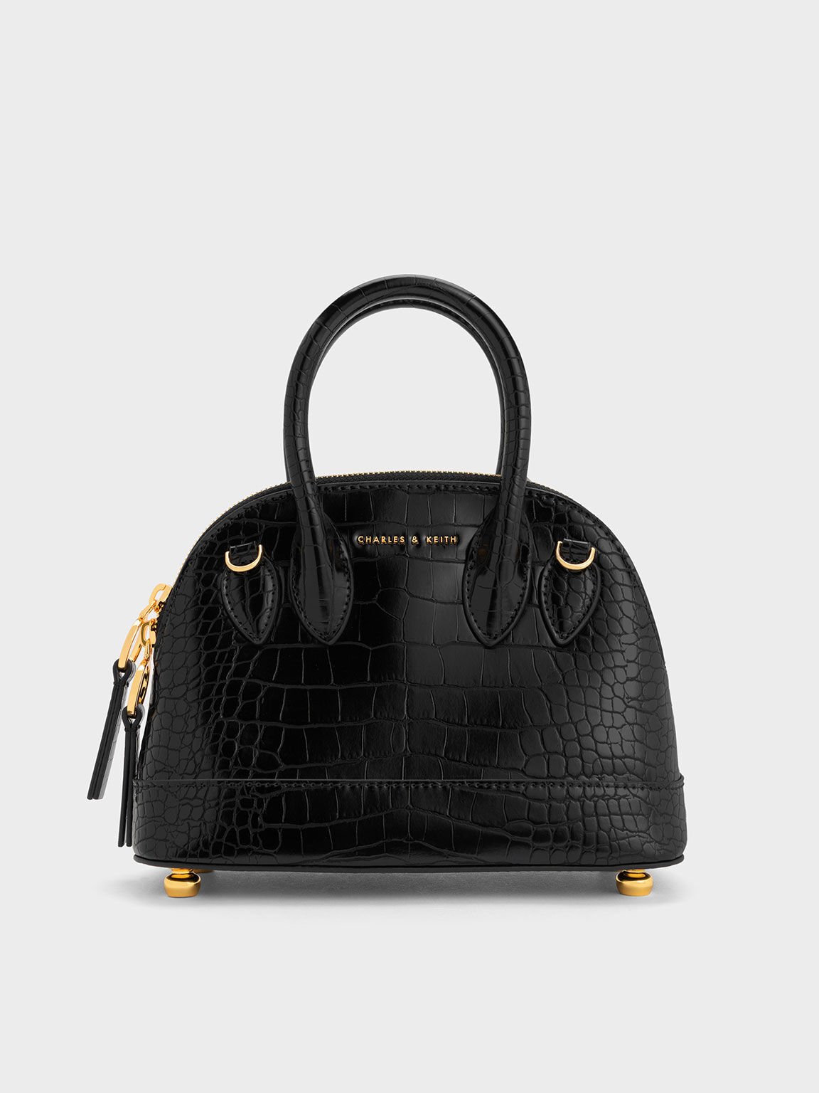 Bowling bag charles and keith outlet