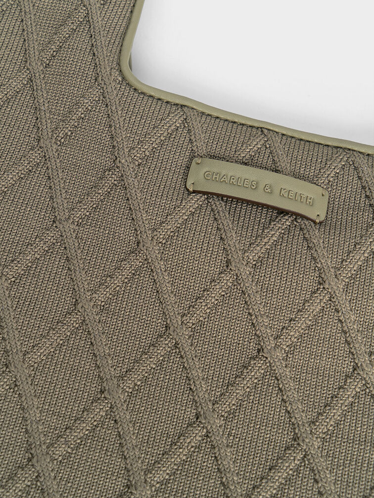 Willa Knitted Tote Bag, , hi-res