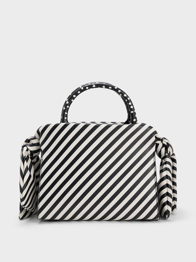 Bow Trapeze Tote Bag, , hi-res