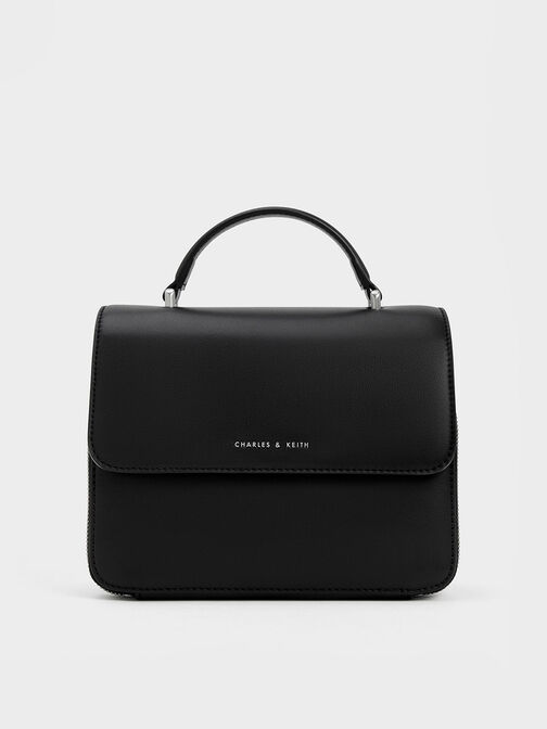 Front Flap Top Handle Bag, , hi-res