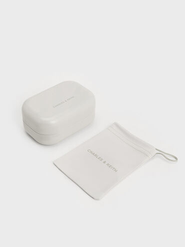 แว่นตากันแดดลายกระดีไซน์แบบพับได้รุ่น Brea, สีลายกระ, hi-res