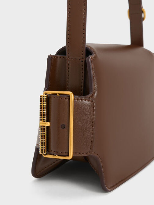 Lexie Side-Buckle Crossbody Bag, , hi-res