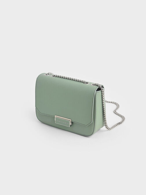 Chain Strap Shoulder Bag, , hi-res