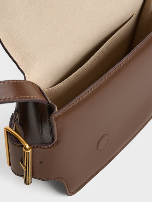 Lexie Side-Buckle Crossbody Bag, , hi-res