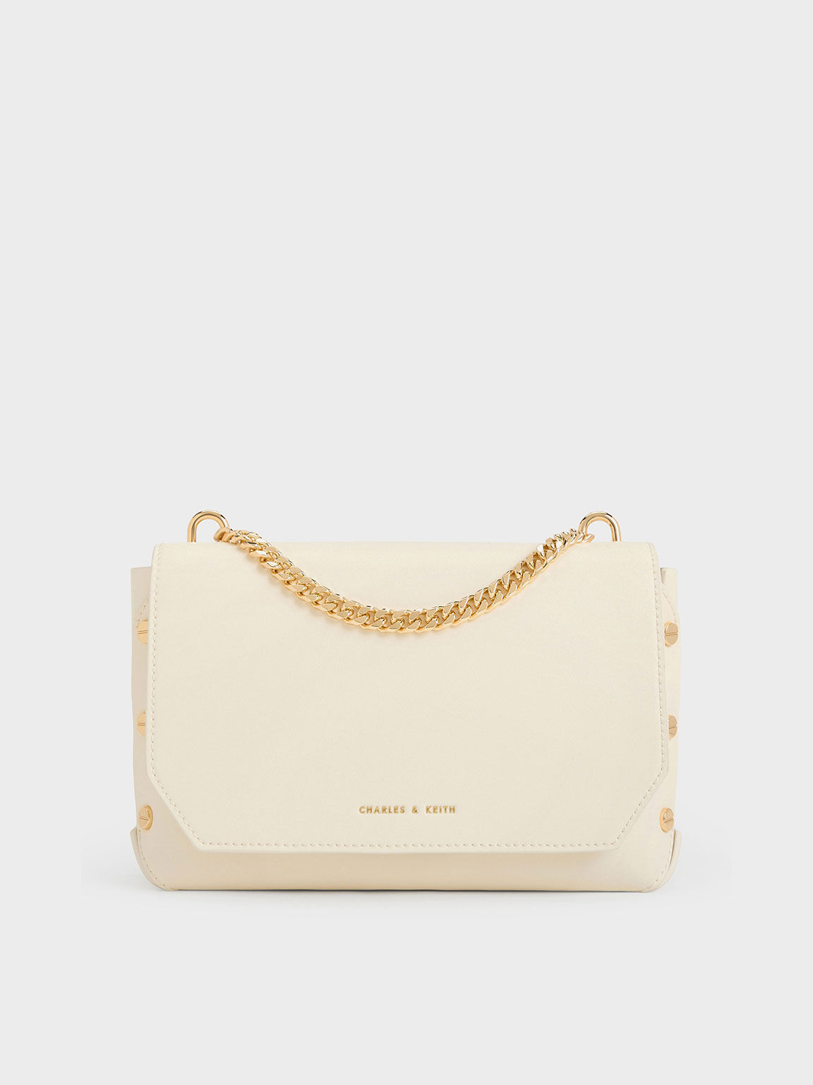 Charles and keith chain handle 2025 bag