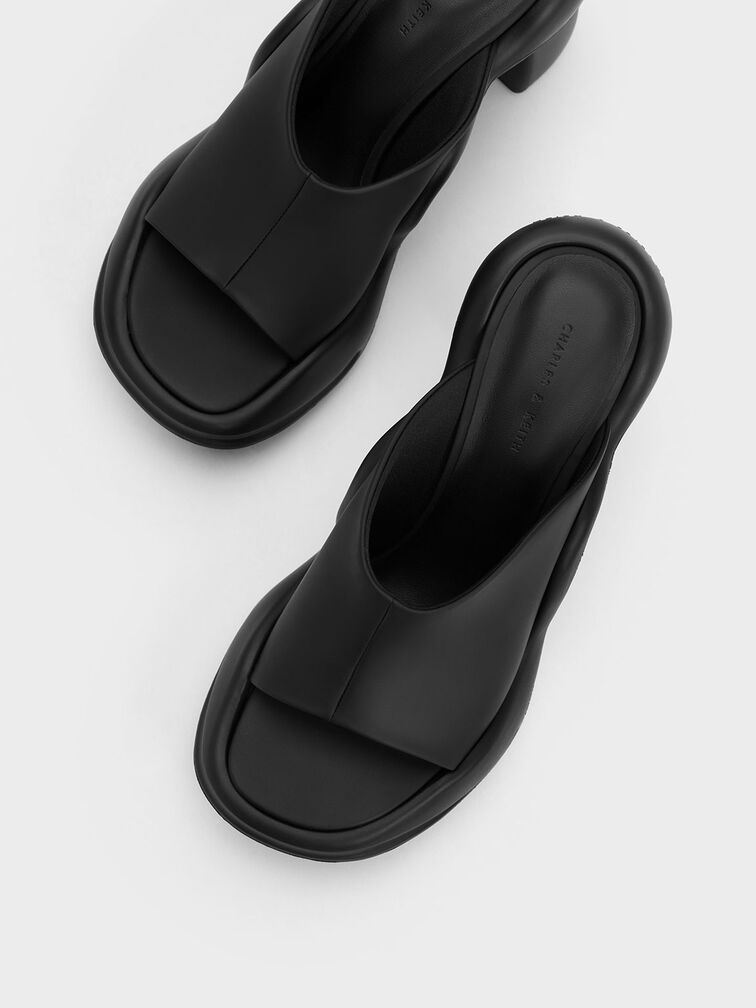 Leila Sculptural Mules, , hi-res