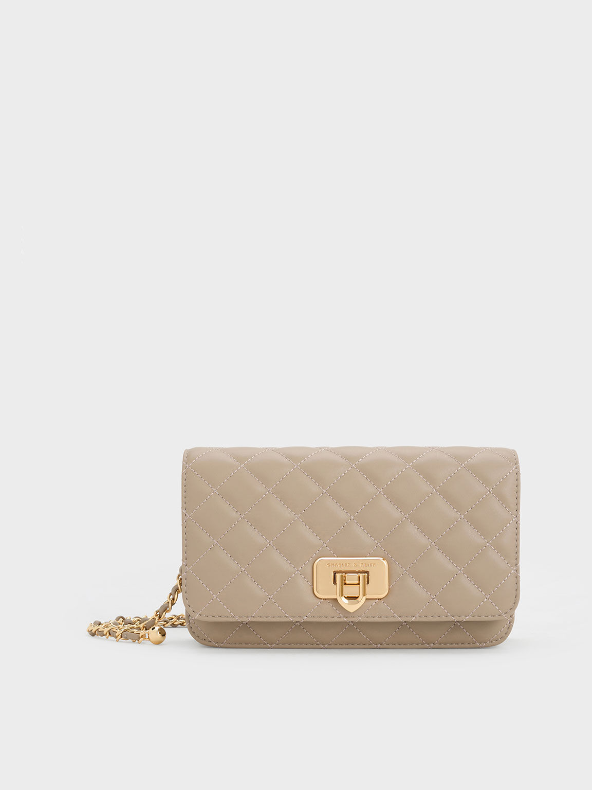 Charles and keith quilted bag sale