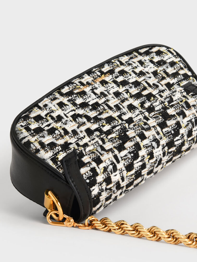 Este Tweed Chain Handle Bag, , hi-res