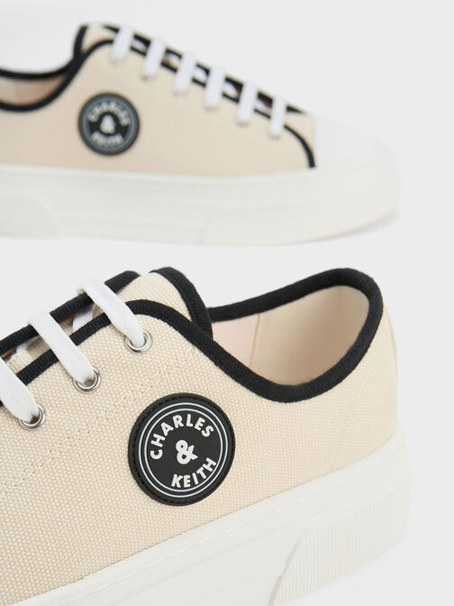 Canvas Low-Top Sneakers, , hi-res