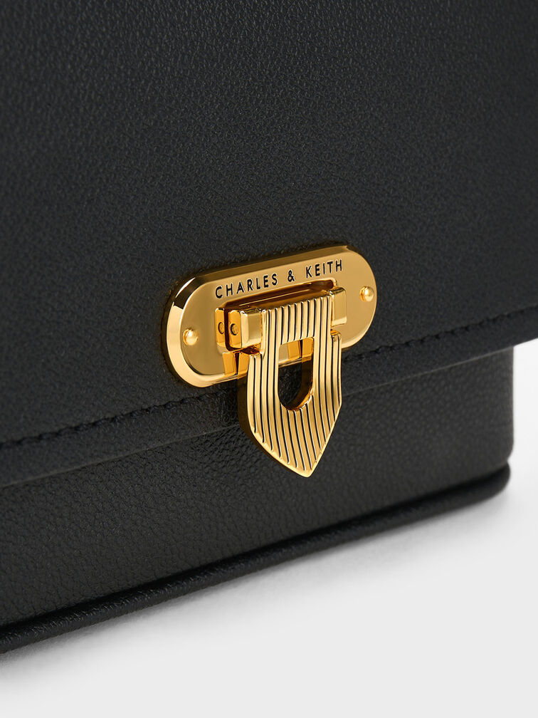 Alcott Push-Lock Chain Bag, , hi-res