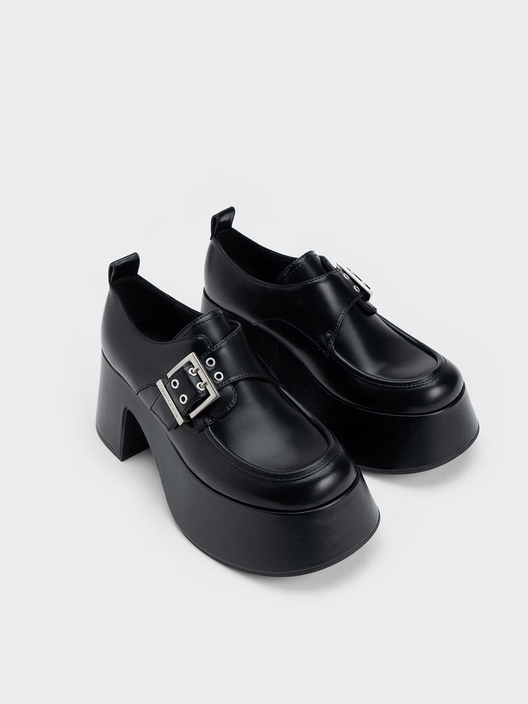 Rubina Buckled Chunky Loafers, , hi-res