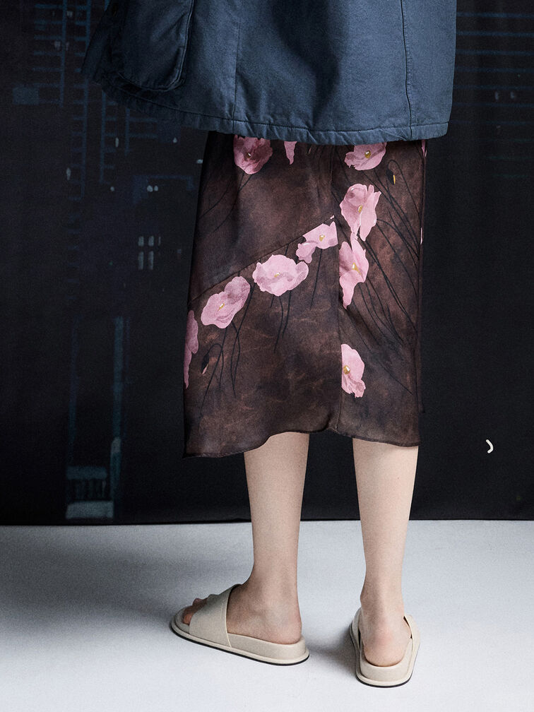 Wide-Strap Toe-Ring Sandals, Chalk, hi-res
