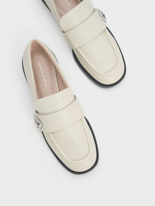 Trice Metallic Accent Loafers, , hi-res
