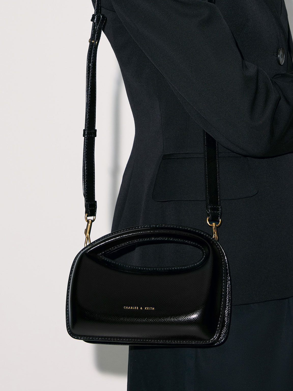 Charles & keith mini city clearance bag