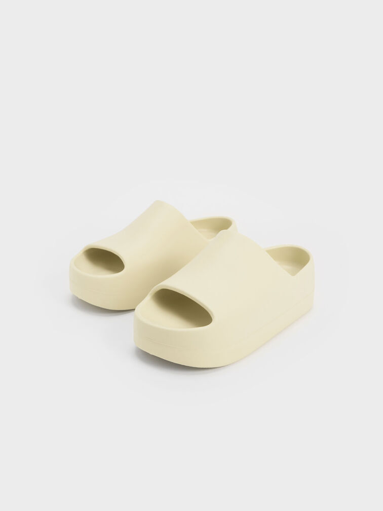 Morgan Platform Slide Sandals, , hi-res