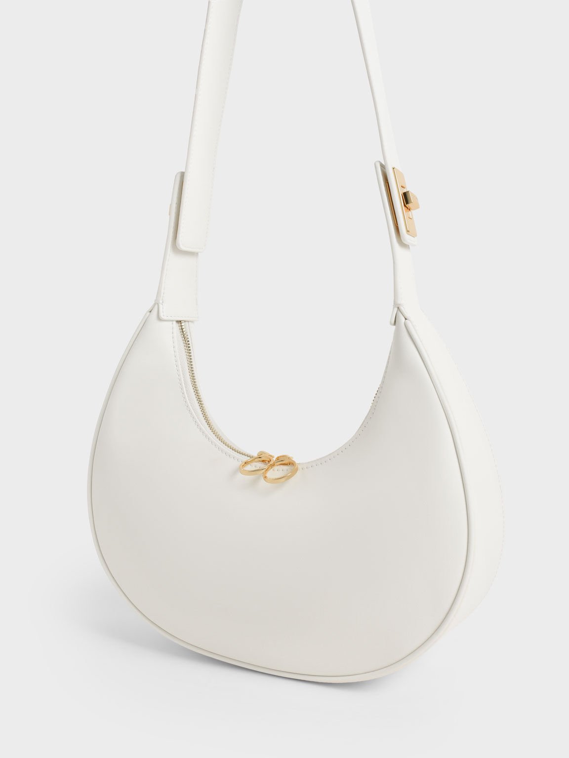 White hobo purse best sale