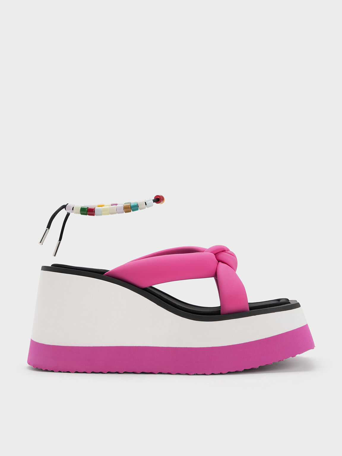 Fuchsia wedges shop