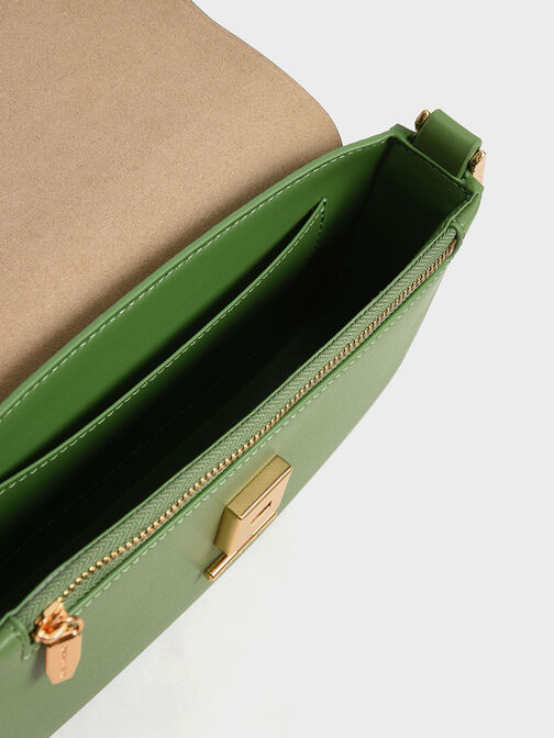 Koa Square Push-Lock Shoulder Bag, , hi-res