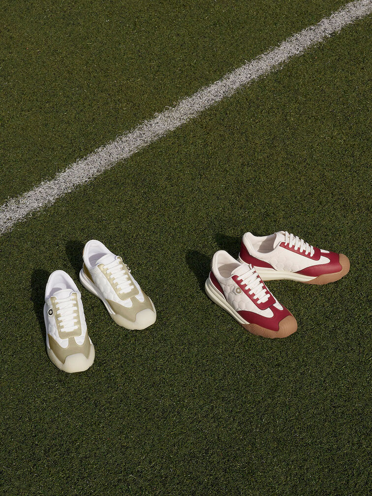 Nylon Low-Top Sneakers, , hi-res