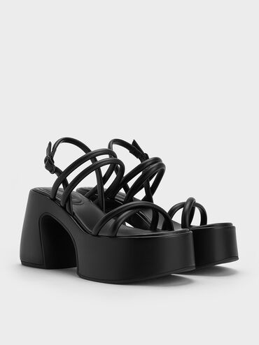 Nerissa Tubular Platform Sandals, , hi-res