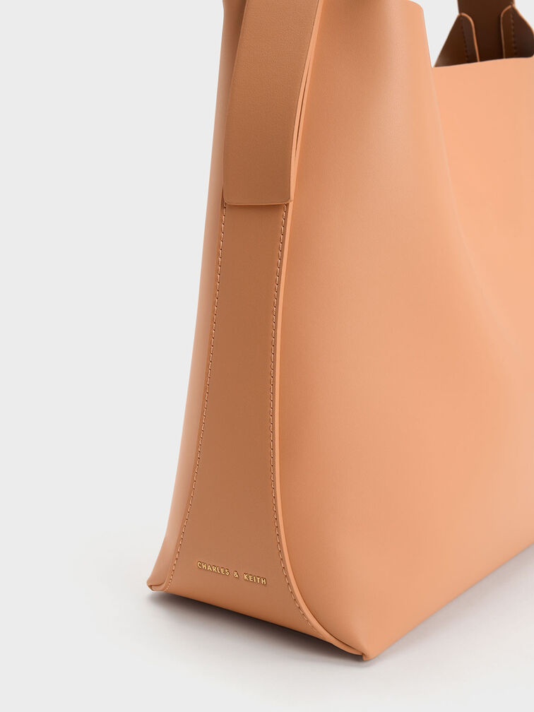 Edna Tote Bag, สีส้ม, hi-res