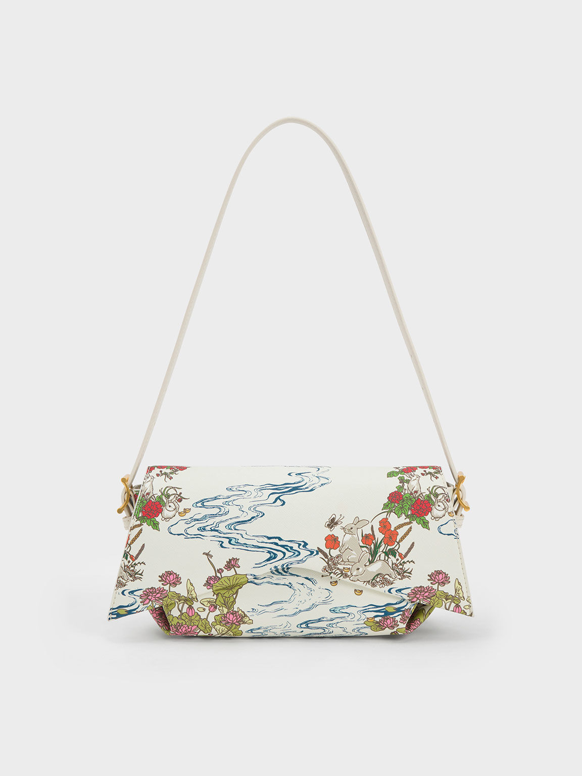 Charles and sales keith geometric bag