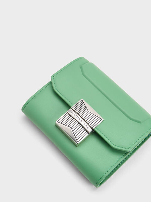Kalinda Metallic Accent Wallet, , hi-res