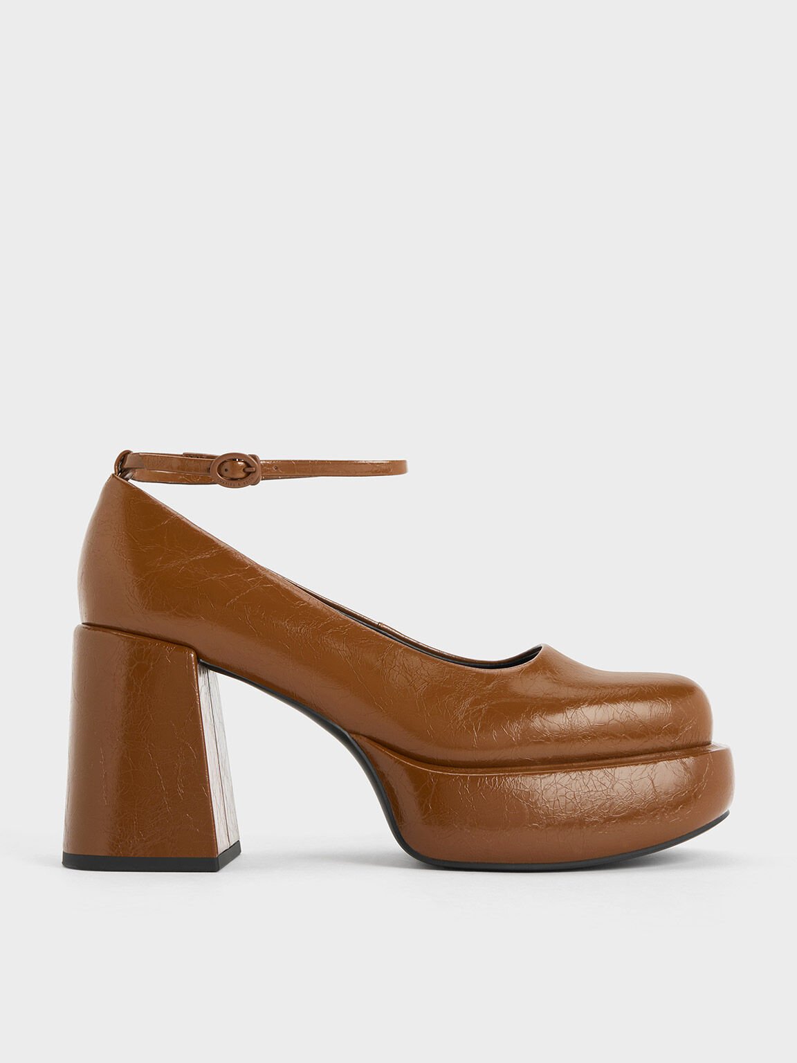 Platform ankle heels online