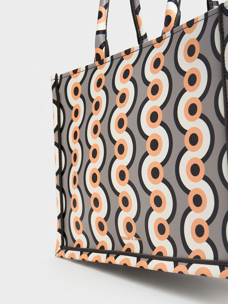 Mini Jump Print Tote Bag, , hi-res