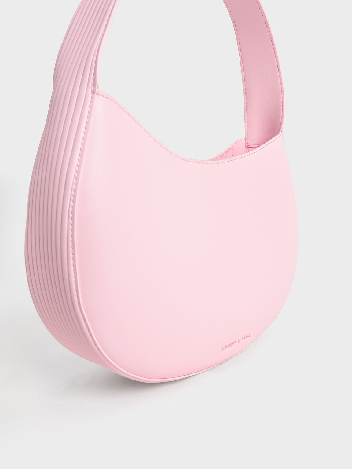 Coda Top Handle Hobo Bag, Light Pink, hi-res