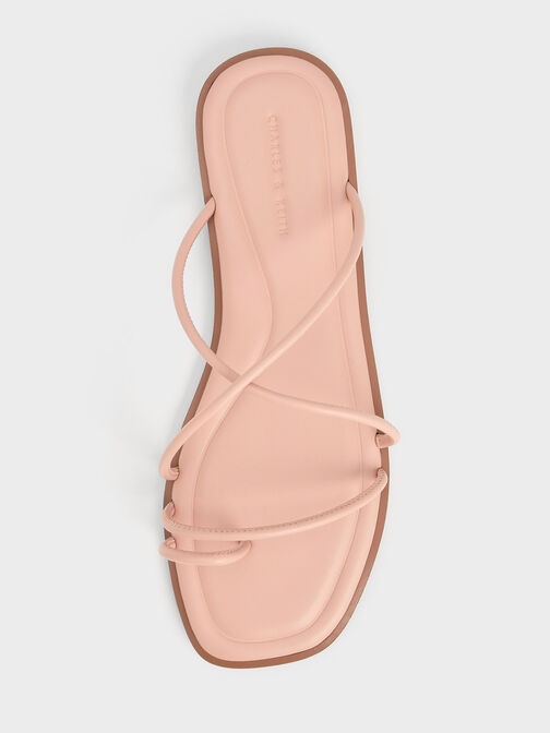 Meadow Strappy Toe-Ring Sandals, Nude, hi-res