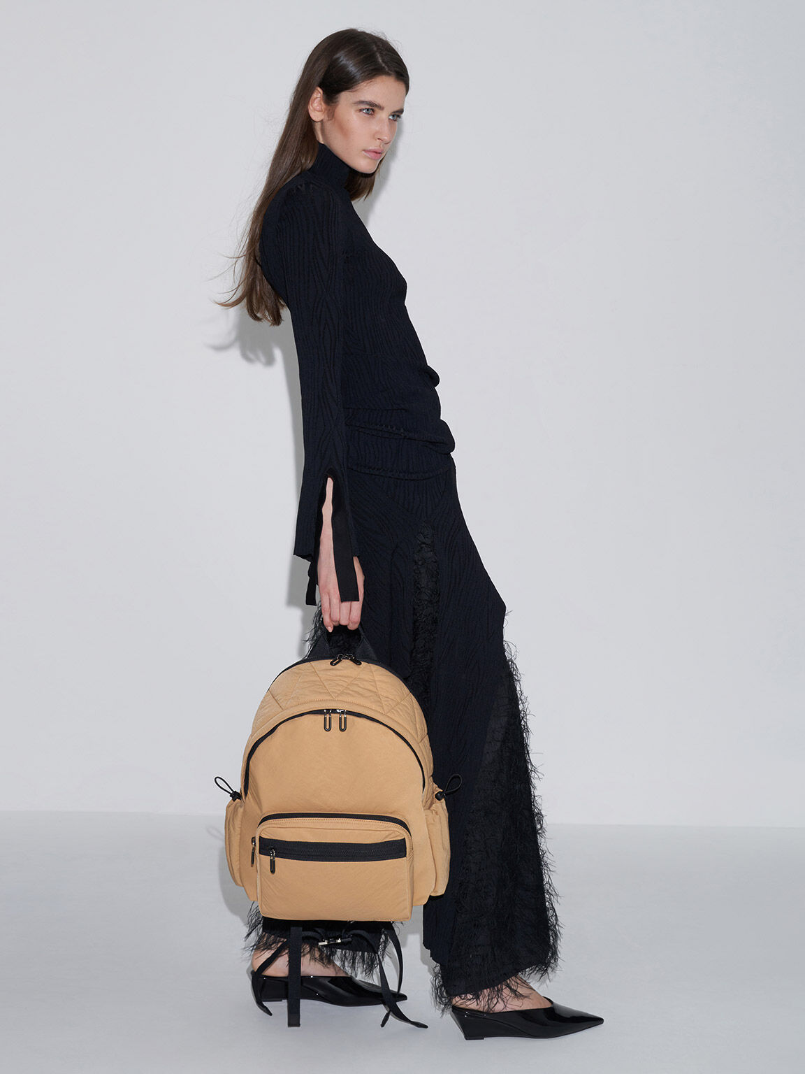 Backpack charles and keith store