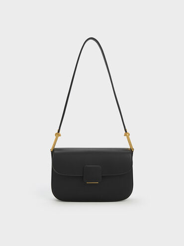 Koa Square Push-Lock Shoulder Bag, , hi-res