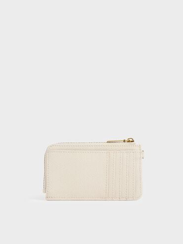 Dixie Multi-Slot Wristlet Card Holder, Cream, hi-res