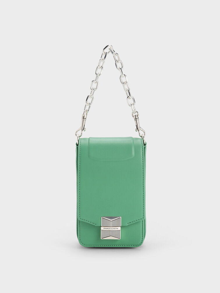 Kalinda Metallic Accent Phone Pouch, , hi-res