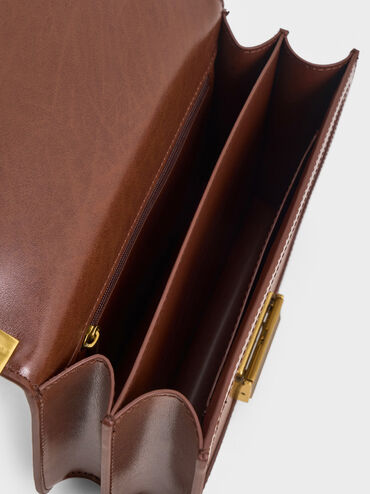 Charlot Bag, Dark Brown, hi-res