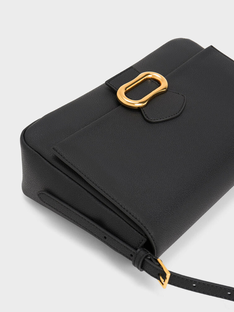 Daki Belted Trapeze Bag, , hi-res