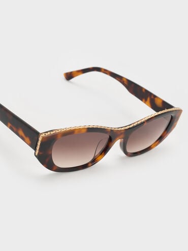 แว่นตากันแดดทรงตาแมวรุ่น Daenerys, สีลายกระ, hi-res