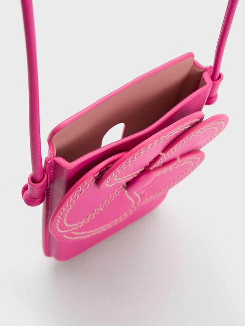Camelia Flower Phone Pouch, , hi-res