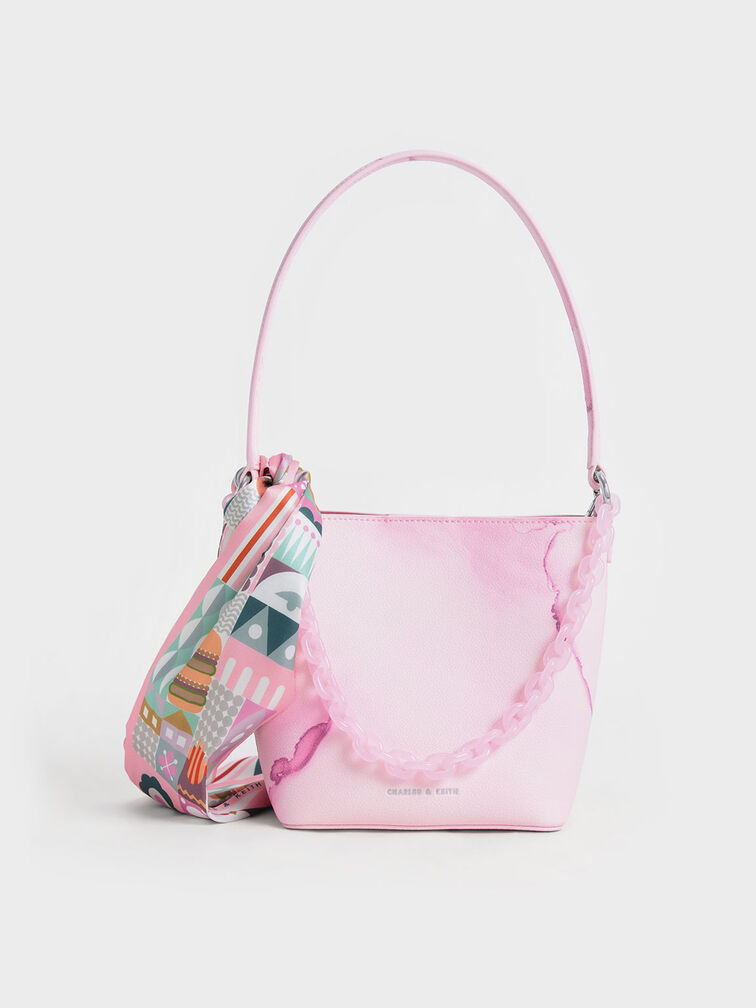 Alcott Scarf Bucket Bag, , hi-res