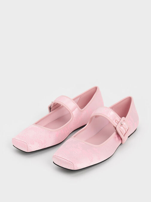 Clementine Recycled Polyester Mary Jane Flats, , hi-res