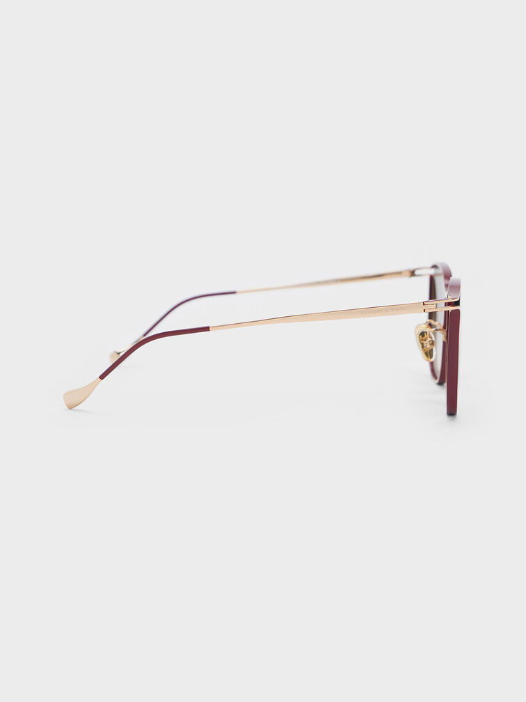 Wire Frame Butterfly Sunglasses, , hi-res