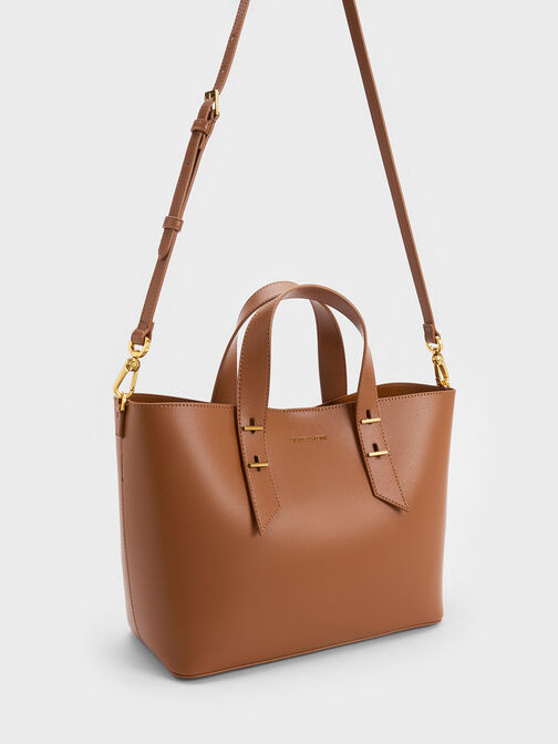 Double Handle Hobo Bag, , hi-res