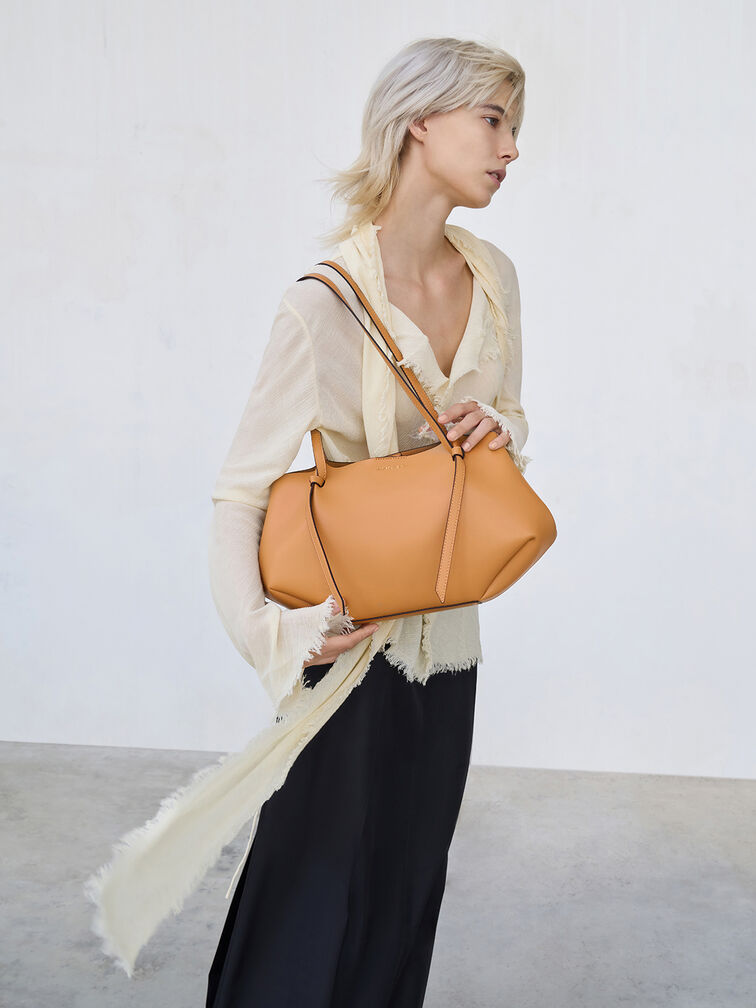 Calla Tote Bag, Toffee, hi-res