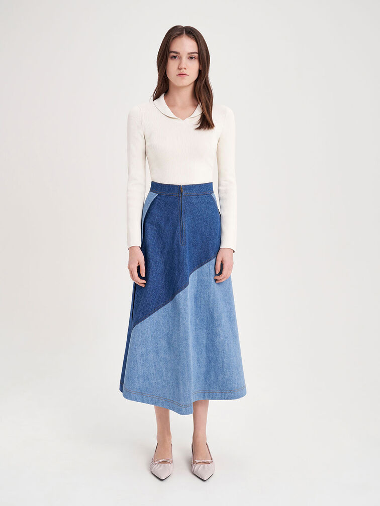 Bow Ruched Slingback Flats, , hi-res