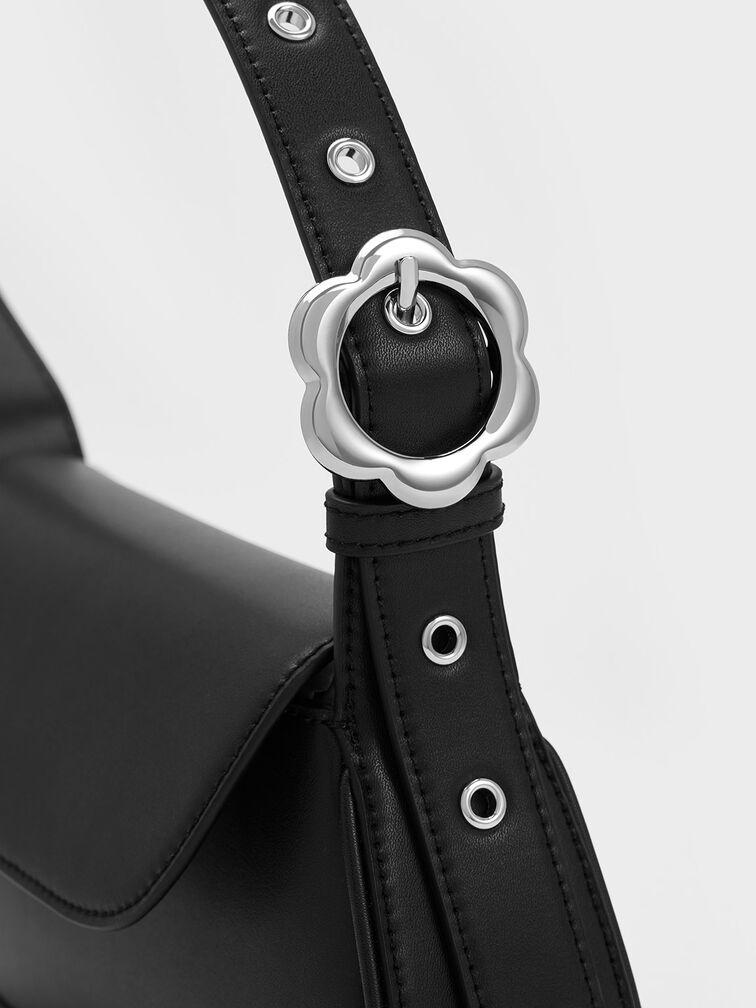 Petra Asymmetrical Front Flap Bag, , hi-res