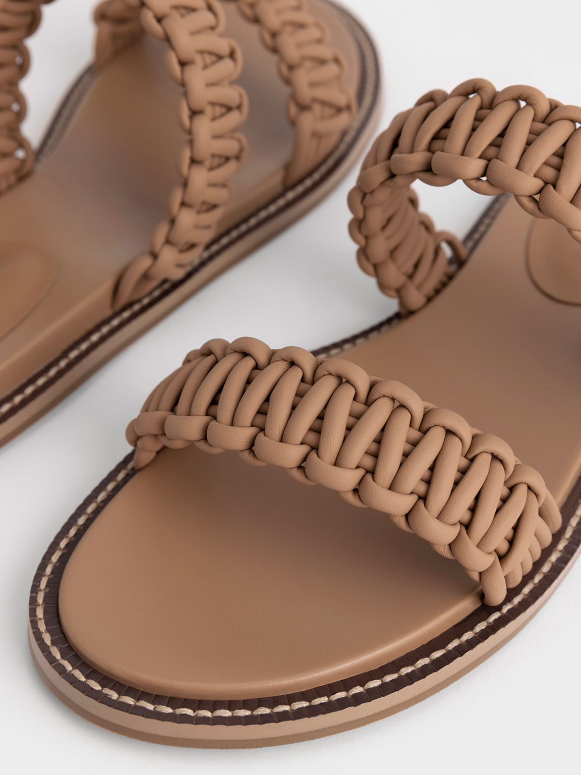 Braided cheap strap sandals