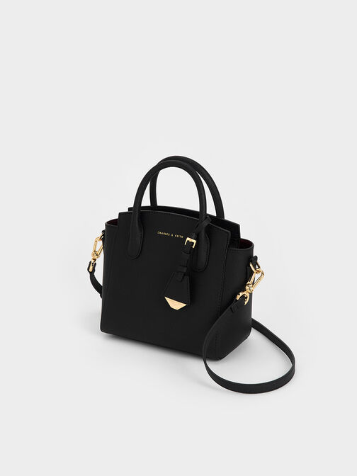 Double Handle Trapeze Tote Bag, , hi-res