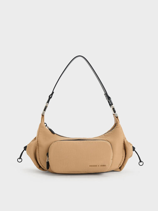 Soleil Nylon Shoulder Bag, , hi-res